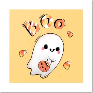 Cute ghost Posters and Art